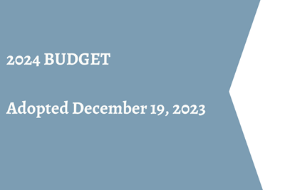 2024 Budget Adopted