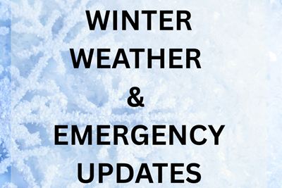 Winter Weather & Emergency Updates