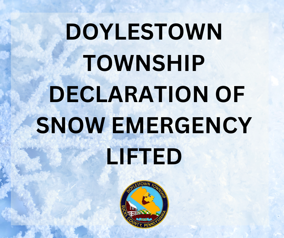 Snow Emergency Declaration Lifted