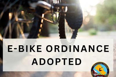 E-Bike Ordinance Adopted