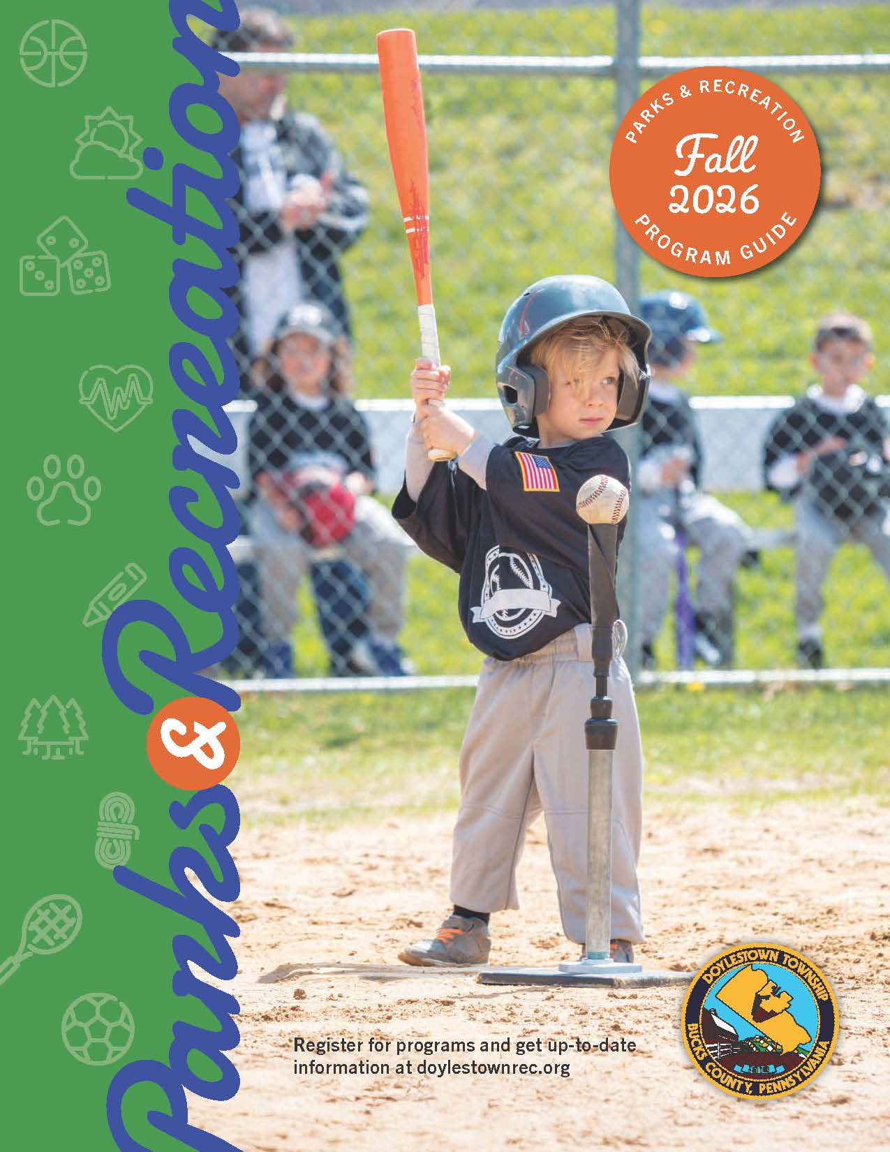 Doylestown Township Parks And Recreation Fall 2026 Program Guide Cover