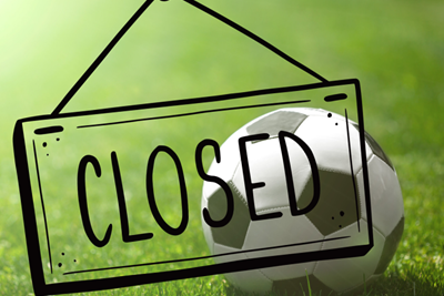Athletic Fields Closed